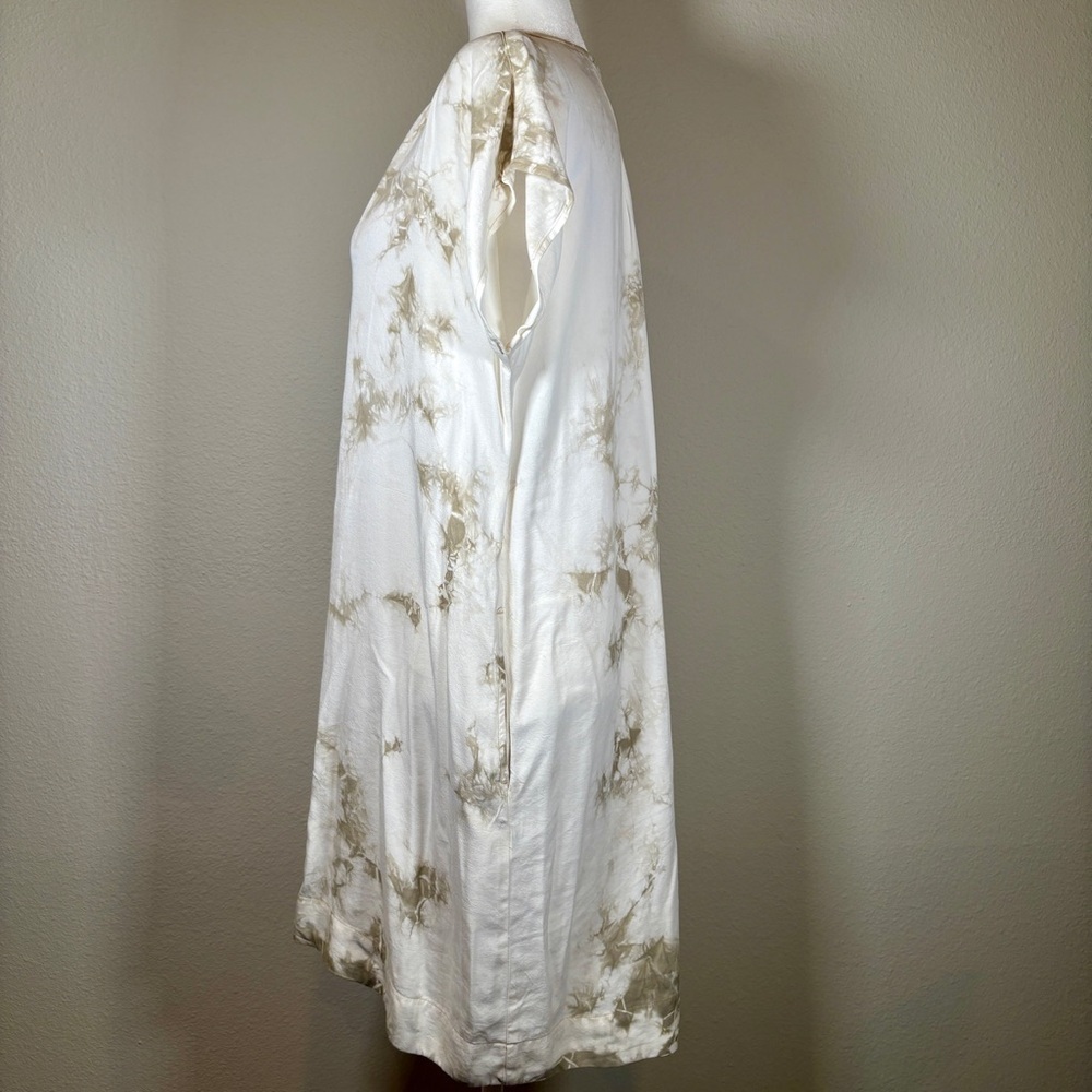 NWOT Maven West Cream Tie Dye Dress Size Small - Picture 3 of 7